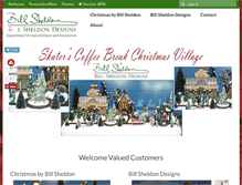 Tablet Screenshot of christmasbybillsheldon.com